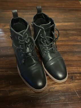 Vostey Black Men’s Chukka Boots